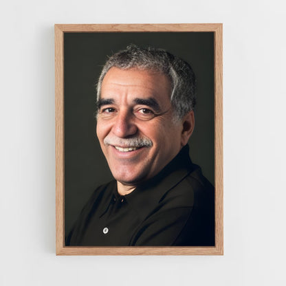 ap-gabriel garcia marquez-3 cadre Bois clair