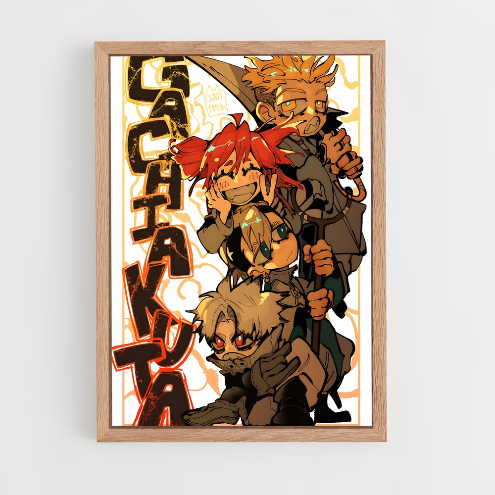 ap-gachiakuta-3 cadre Bois clair