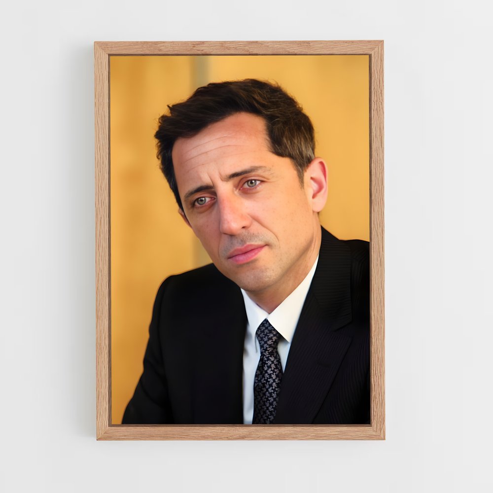 ap-gad elmaleh-1 cadre Bois clair
