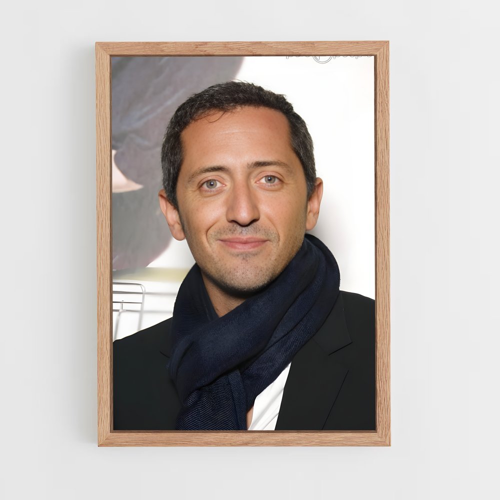 ap-gad elmaleh-3 cadre Bois clair