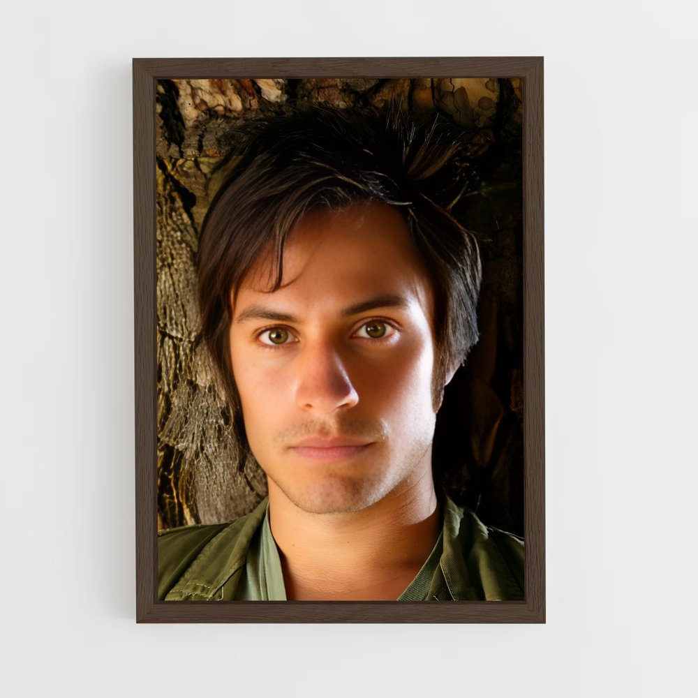 ap-gael garcia bernal-2 cadre Bois foncé