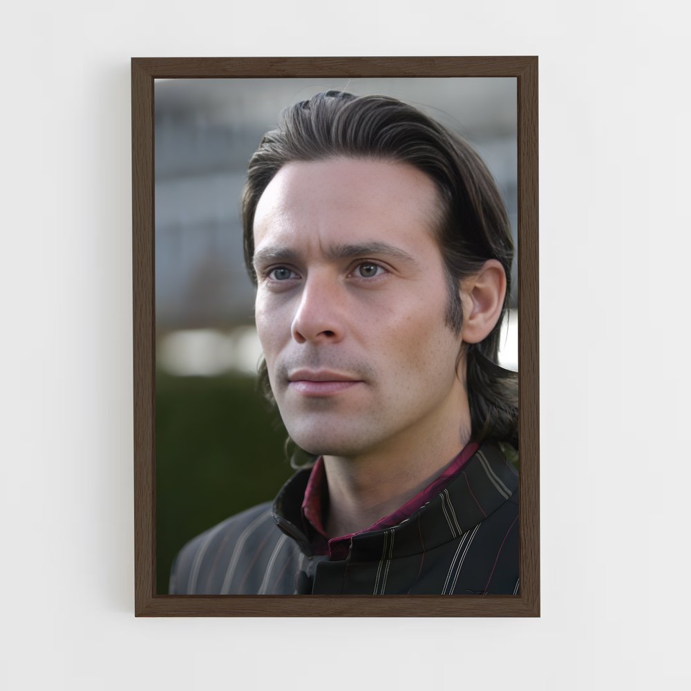 ap-gaius baltar-5 cadre Bois foncé