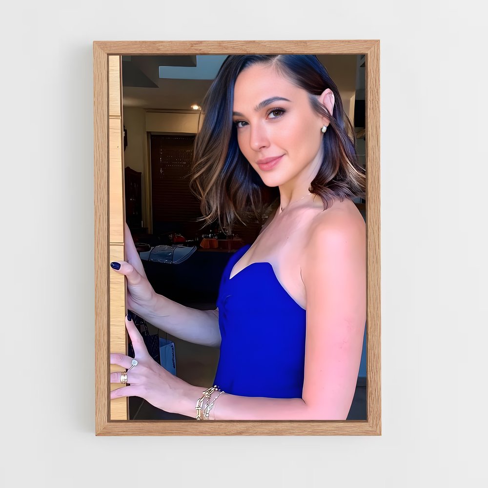 ap-gal gadot-8 cadre Bois clair