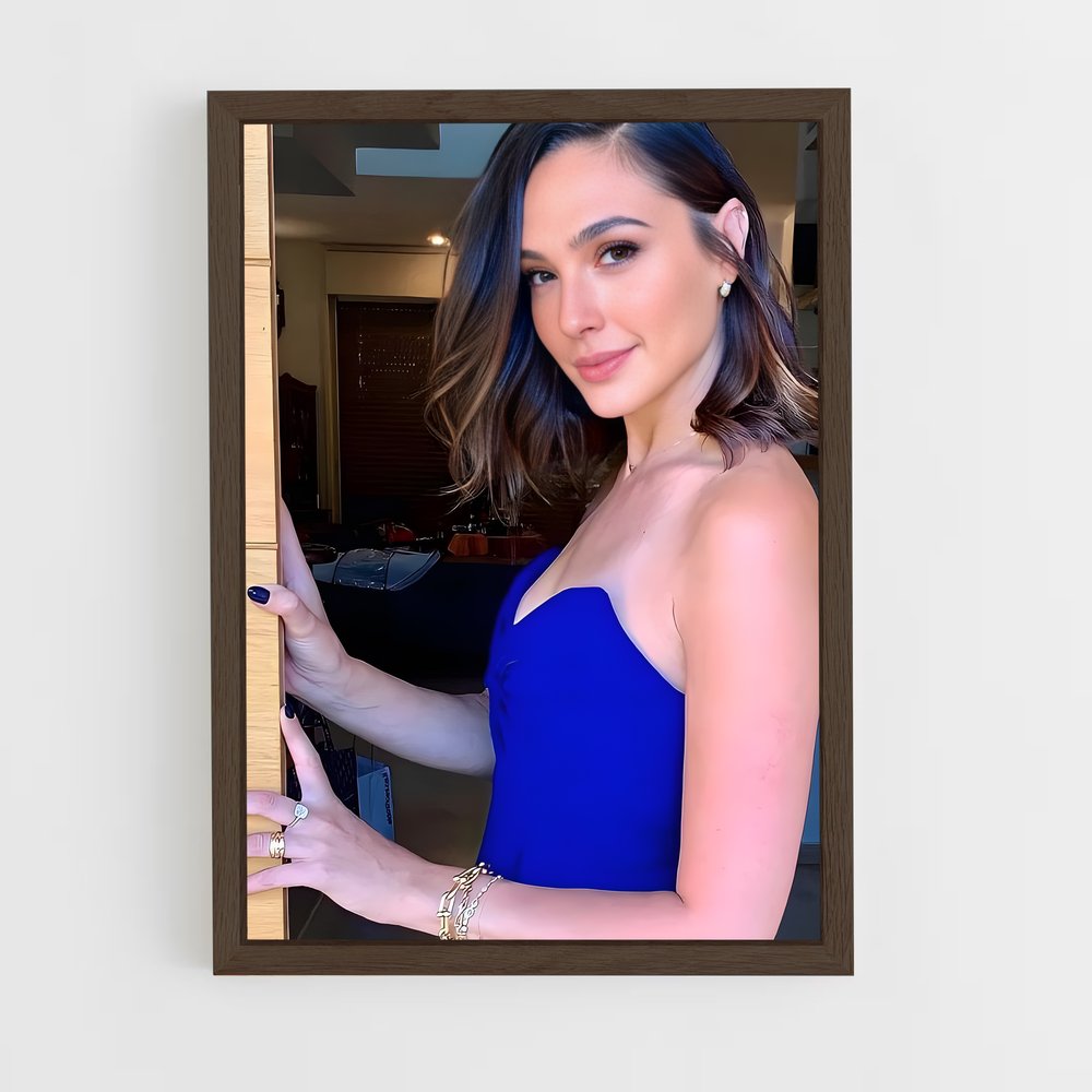 ap-gal gadot-8 cadre Bois foncé