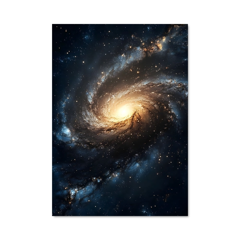 Poster Galaxie Spirale
