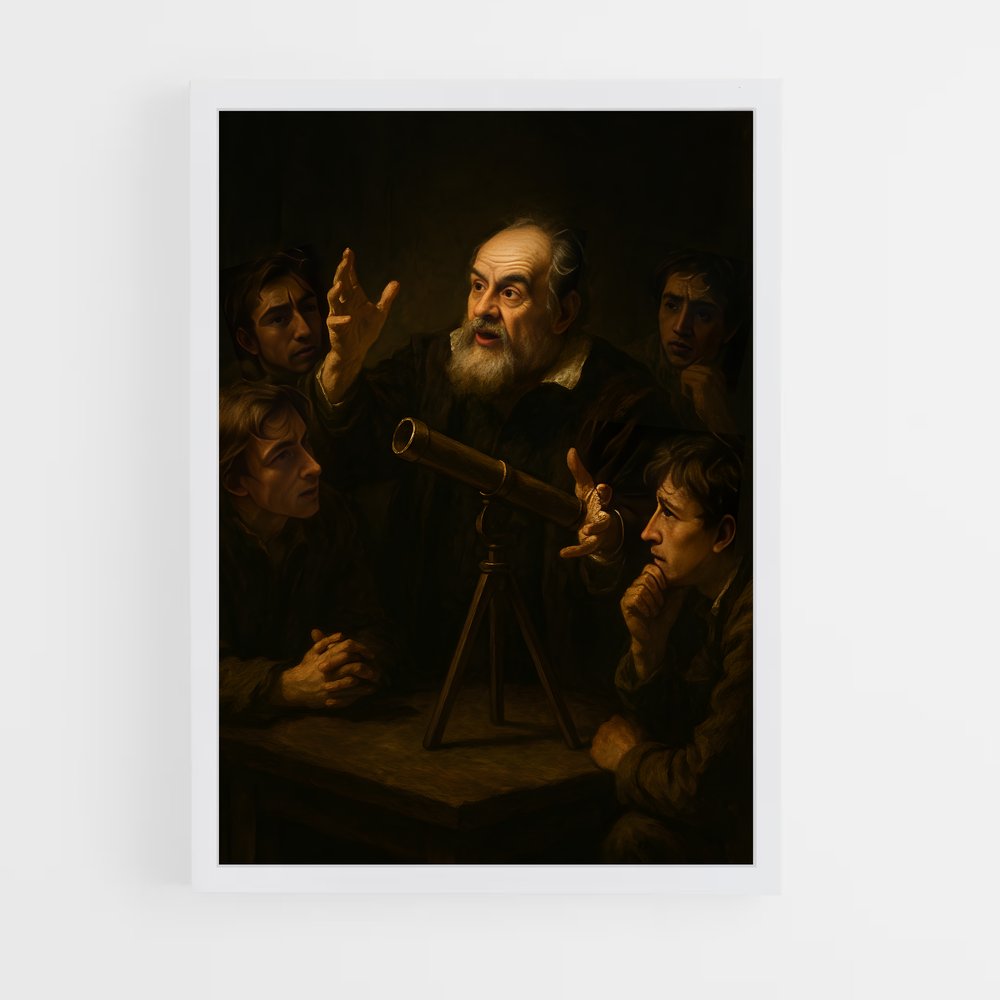 ap-galileo galilei-6 cadre Blanc