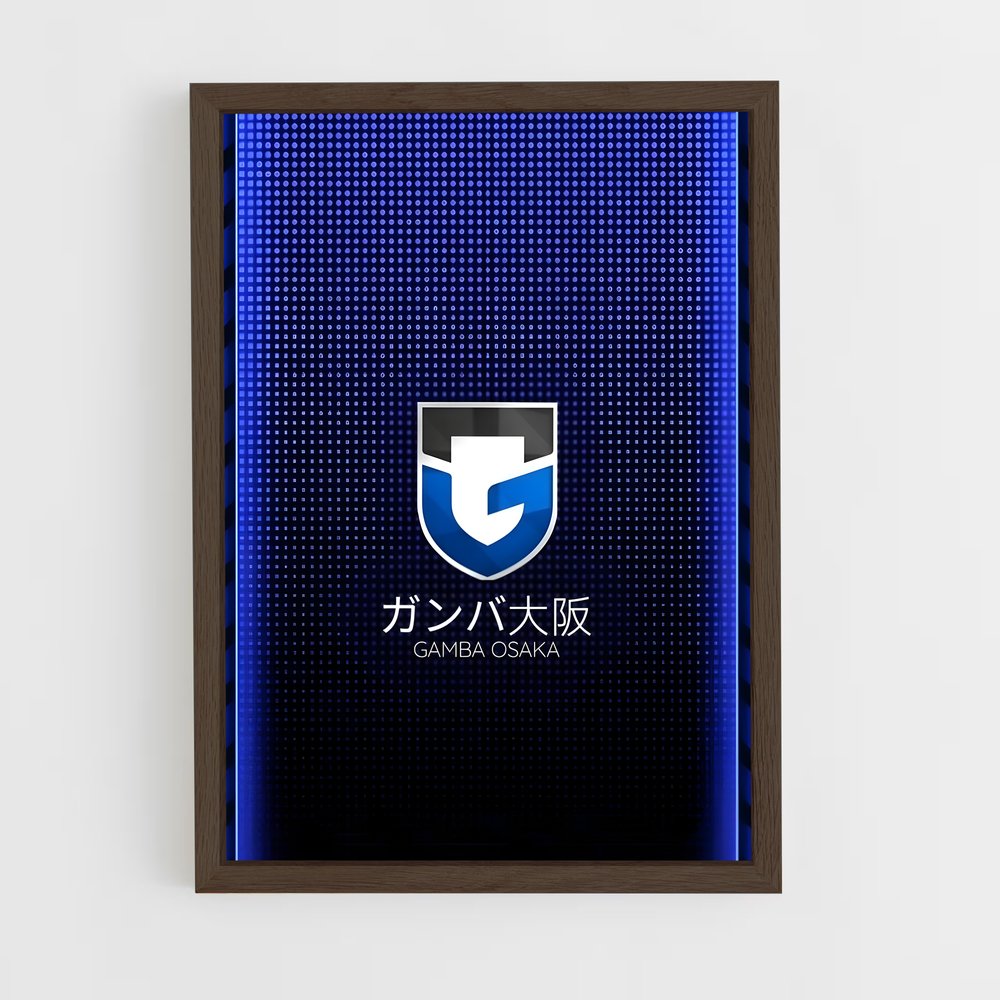 ap-gamba osaka-5 cadre Bois foncé