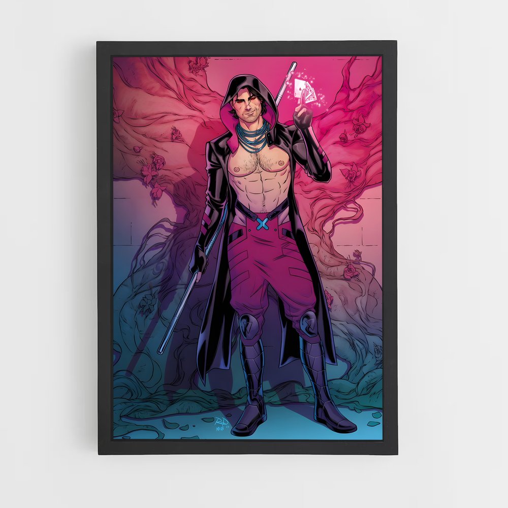 ap-gambit x-men-1 cadre Noir