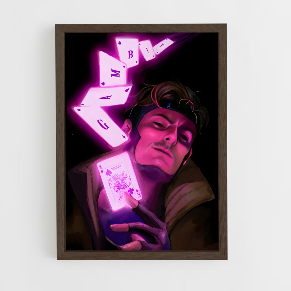 ap-gambit x-men-2 cadre Bois foncé