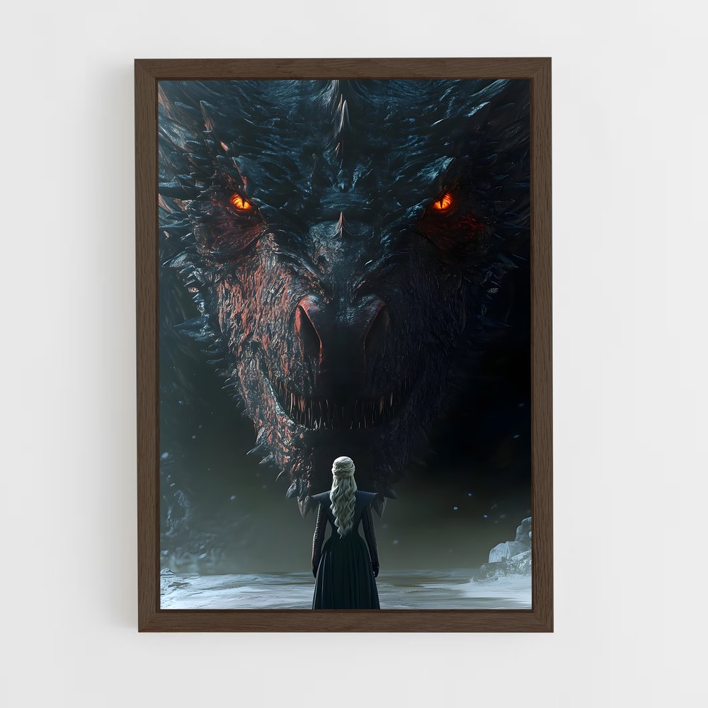 ap-game of thrones-3 cadre Bois foncé