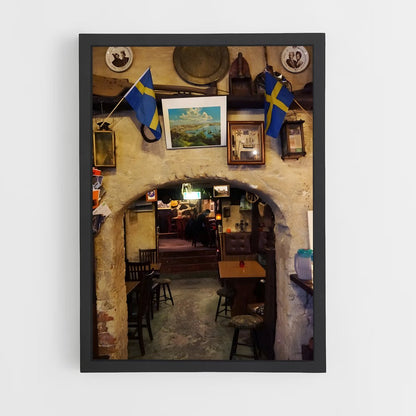 ap-gamla stan stockholm-3 cadre Noir
