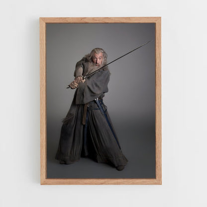 ap-gandalf hobbit-2 cadre Bois clair