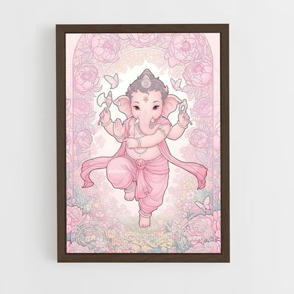 ap-ganesh-12 cadre Bois foncé
