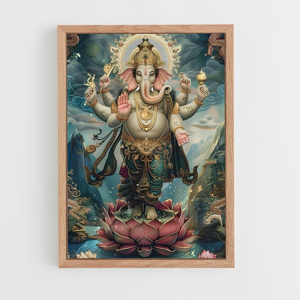 ap-ganesh-3 cadre Bois clair