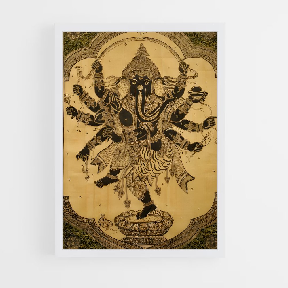 ap-ganesh-9 cadre Blanc