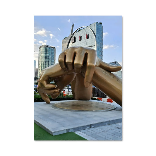 Poster Chien de Bronze