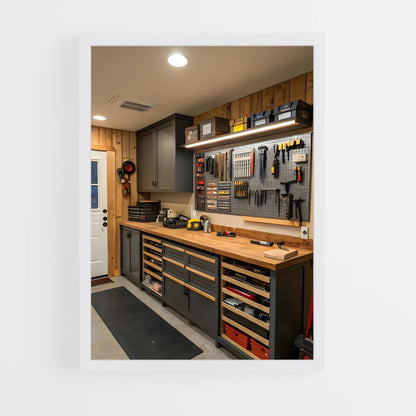 ap-garage-1 cadre Blanc