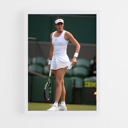 ap-garbine muguruza-4 cadre Blanc