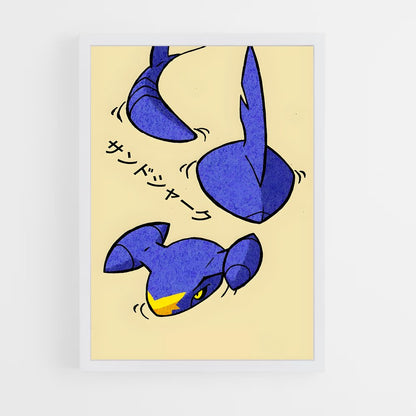 ap-garchomp-4 cadre Blanc