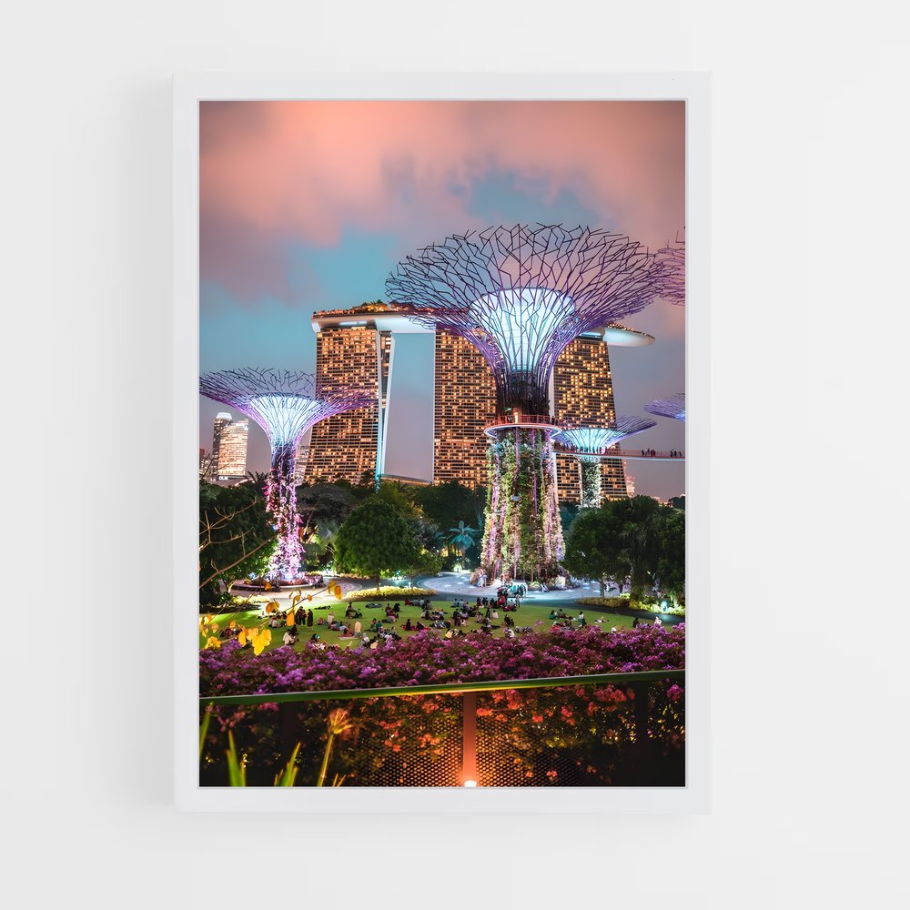 ap-gardens by the bay-7 cadre Blanc