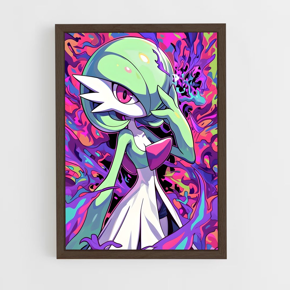 ap-gardevoir-7 cadre Bois foncé