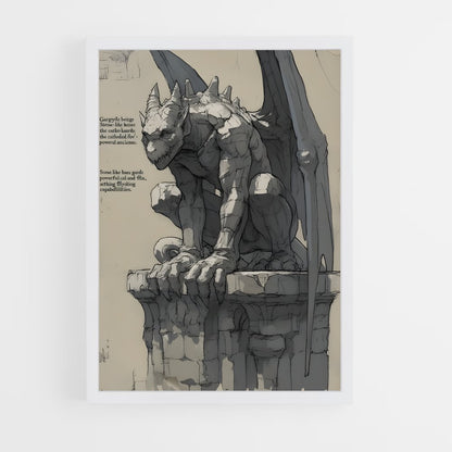 ap-gargoyles-1 cadre Blanc