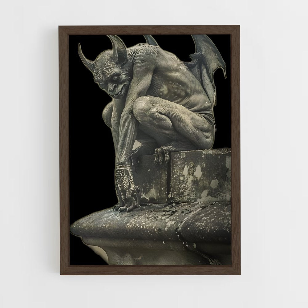 ap-gargoyles-5 cadre Bois foncé