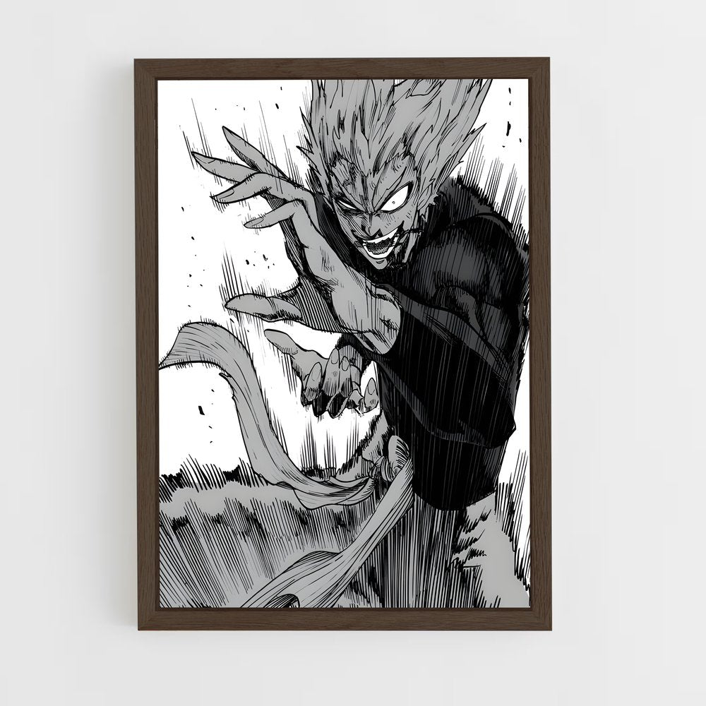 ap-garou-10 cadre Bois foncé