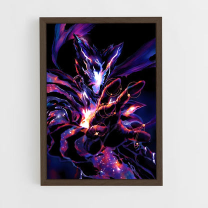 ap-garou-13 cadre Bois foncé
