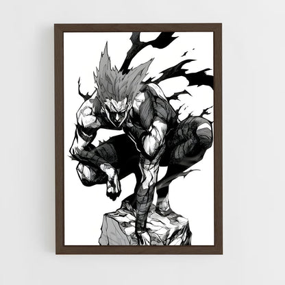 ap-garou-7 cadre Bois foncé
