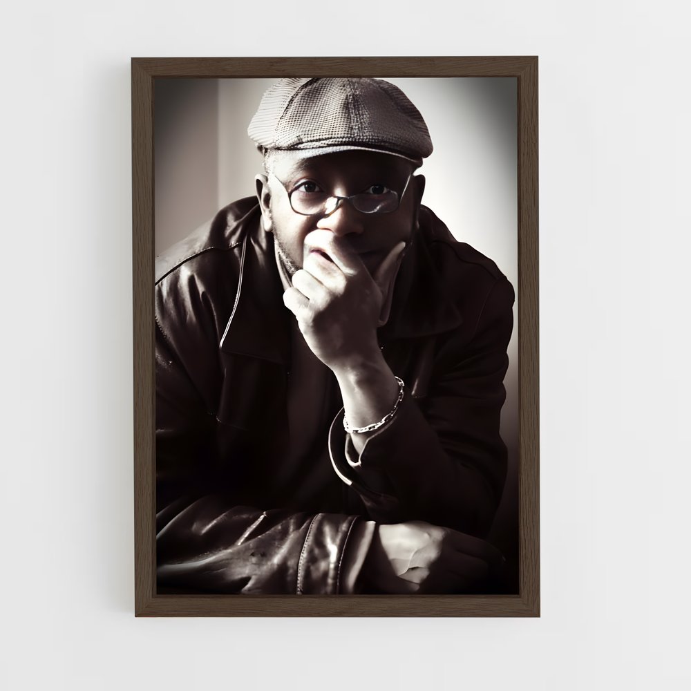 ap-garry shider-1 cadre Bois foncé