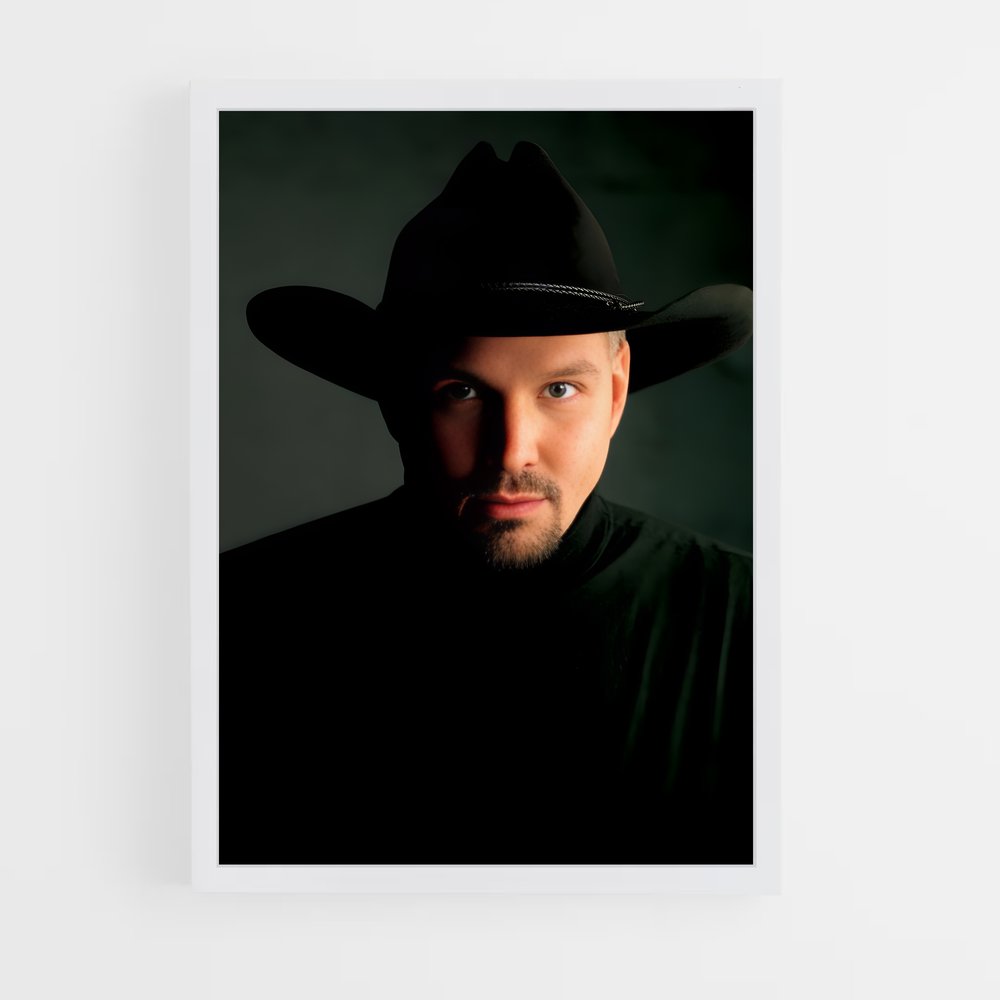 ap-garth brooks-3 cadre Blanc