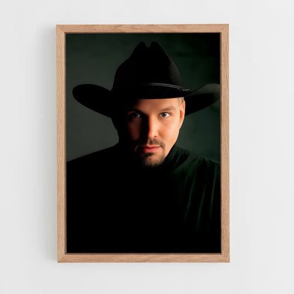 ap-garth brooks-3 cadre Bois clair