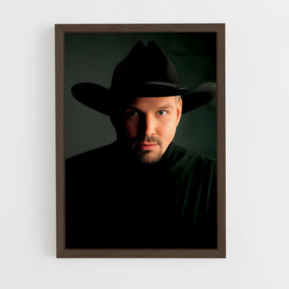 ap-garth brooks-3 cadre Bois foncé