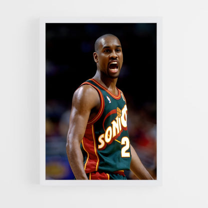 ap-gary payton-1 cadre Blanc