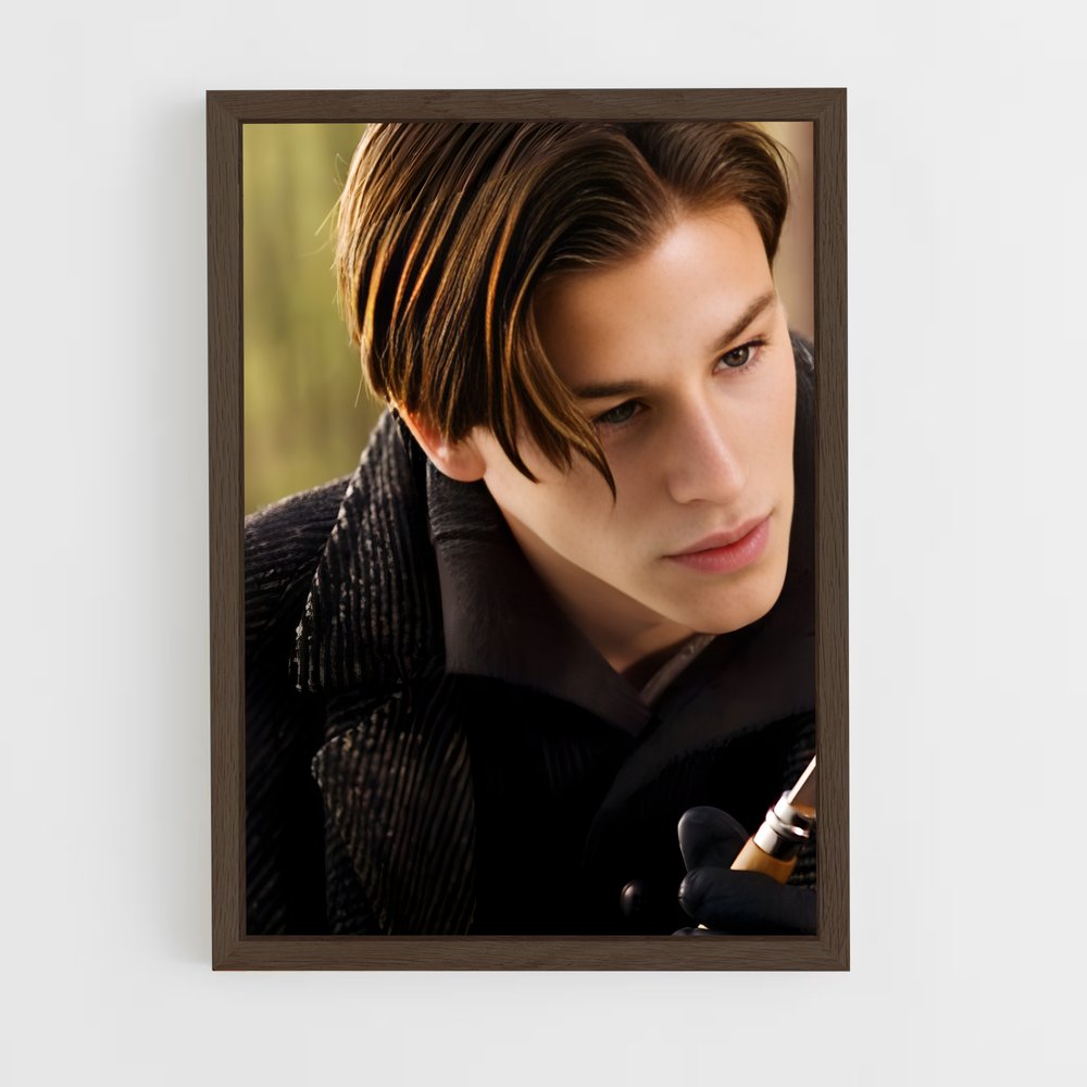 ap-gaspard ulliel-3 cadre Bois foncé