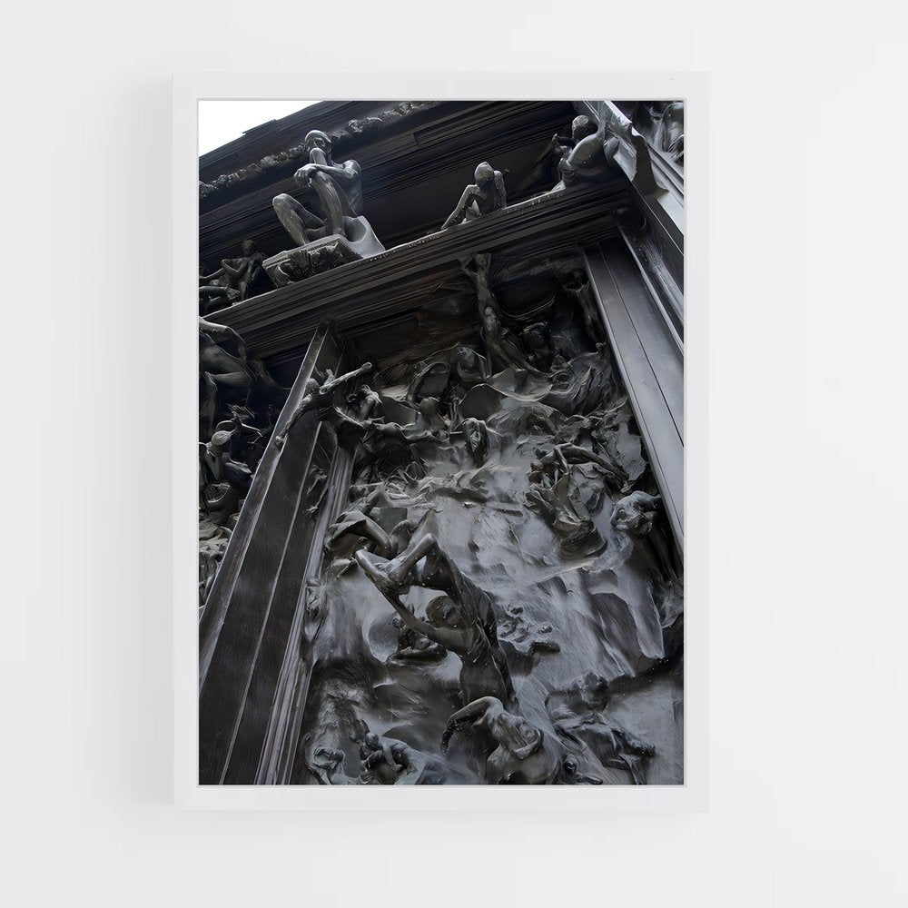 ap-gates of hell rodin-1 cadre Blanc