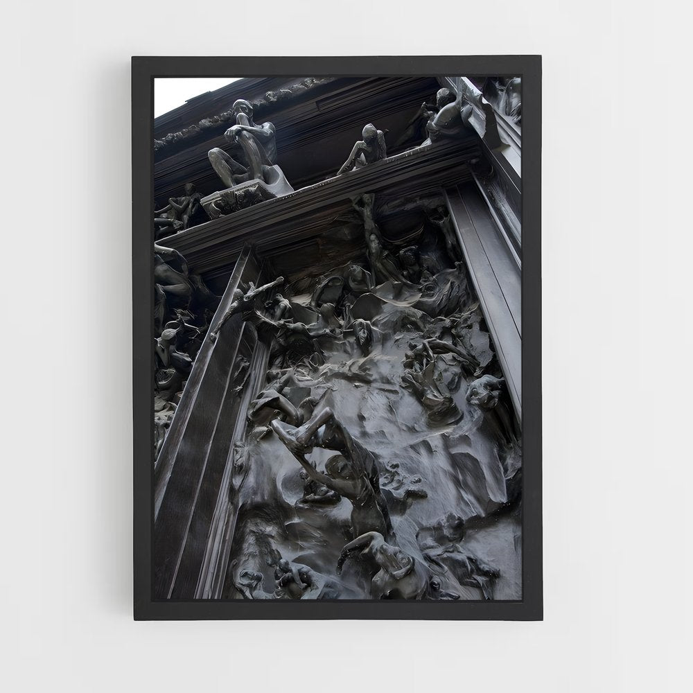 ap-gates of hell rodin-1 cadre Noir