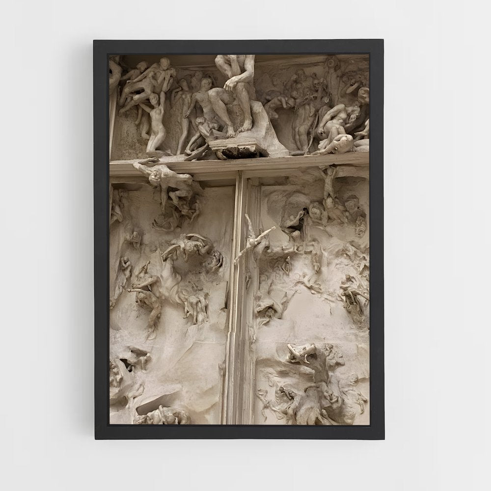 ap-gates of hell rodin-2 cadre Noir
