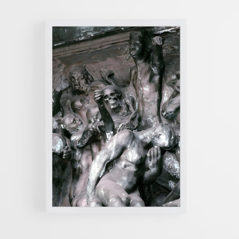 ap-gates of hell rodin-3 cadre Blanc