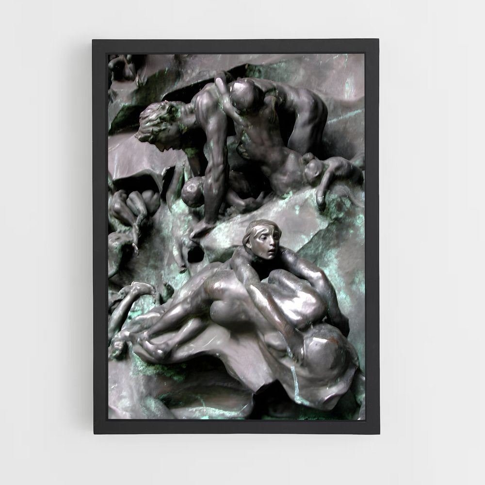 ap-gates of hell rodin-6 cadre Noir