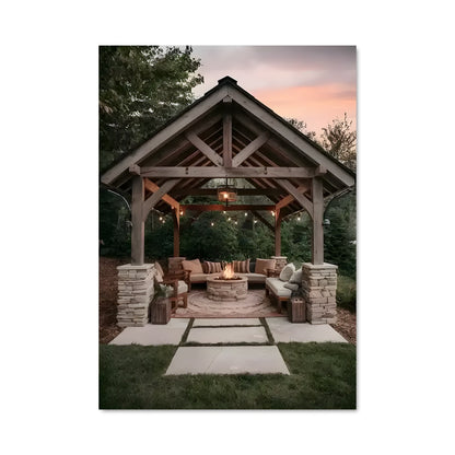 Poster Soirée Couverte