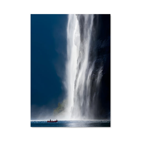 Poster Aventure sous la Cascade