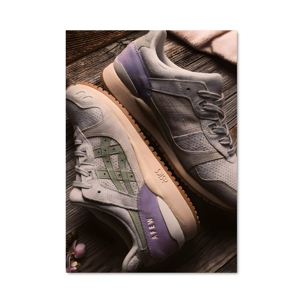 Poster Sneakers Énigmatiques