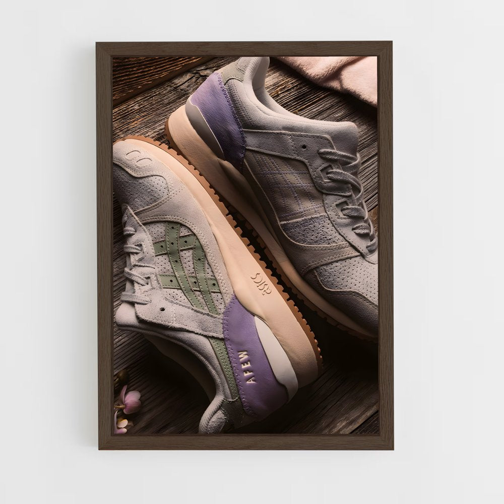 ap-gel-lyte iii-2 cadre Bois foncé