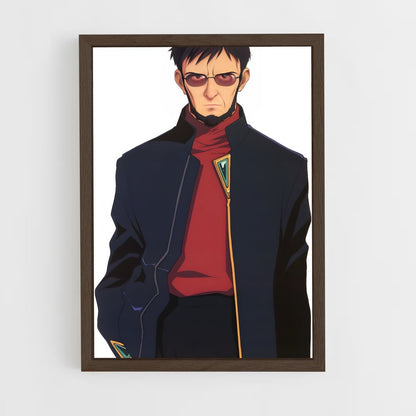 ap-gendo ikari-4 cadre Bois foncé