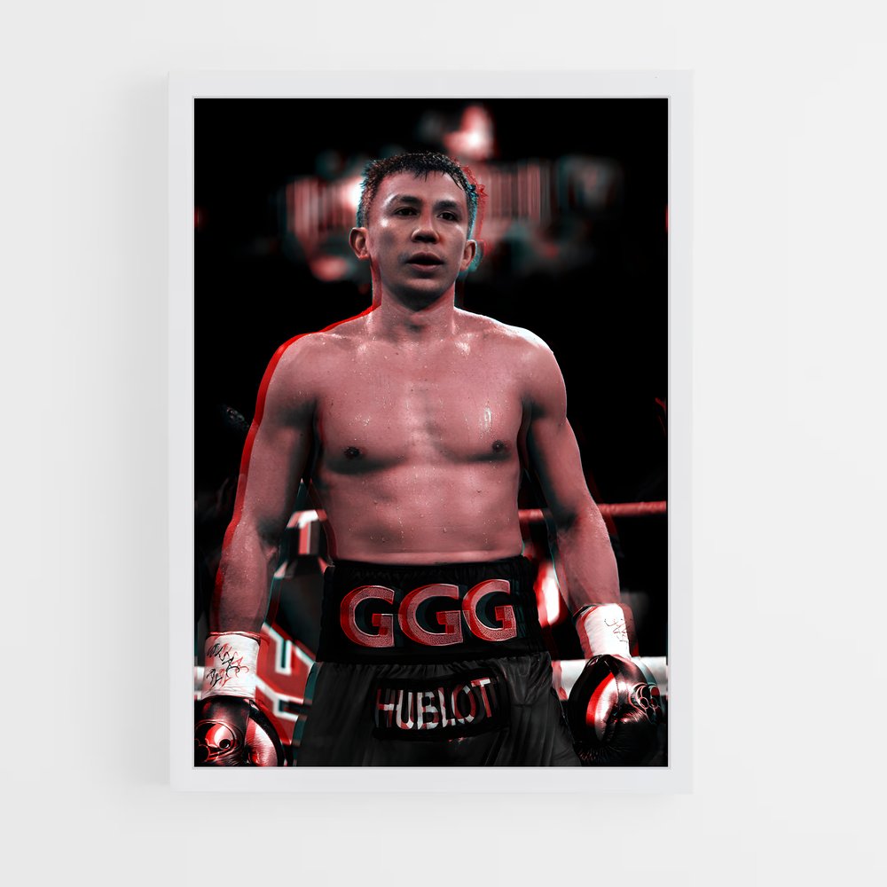ap-gennady golovkin-11 cadre Blanc
