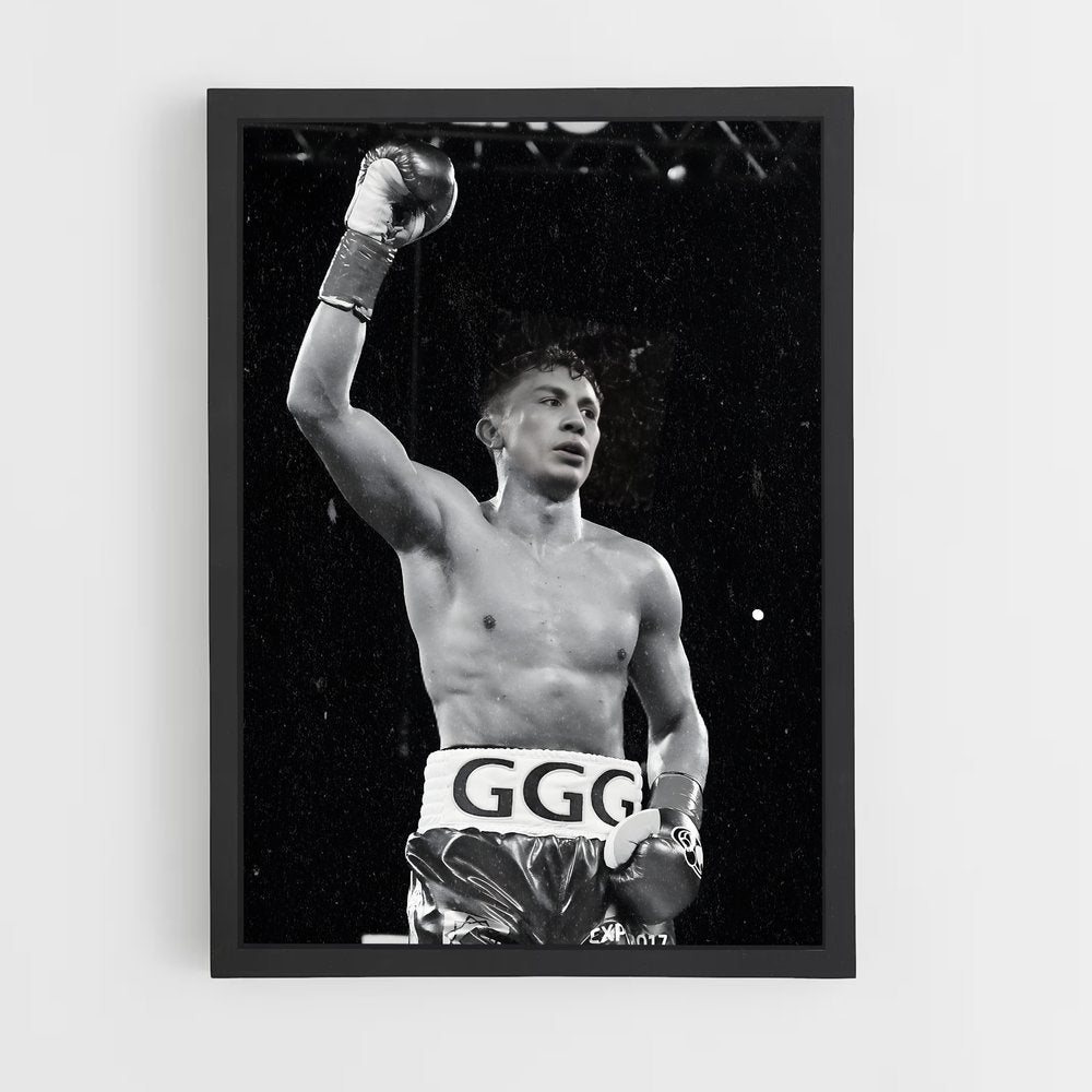 ap-gennady golovkin-3 cadre Noir