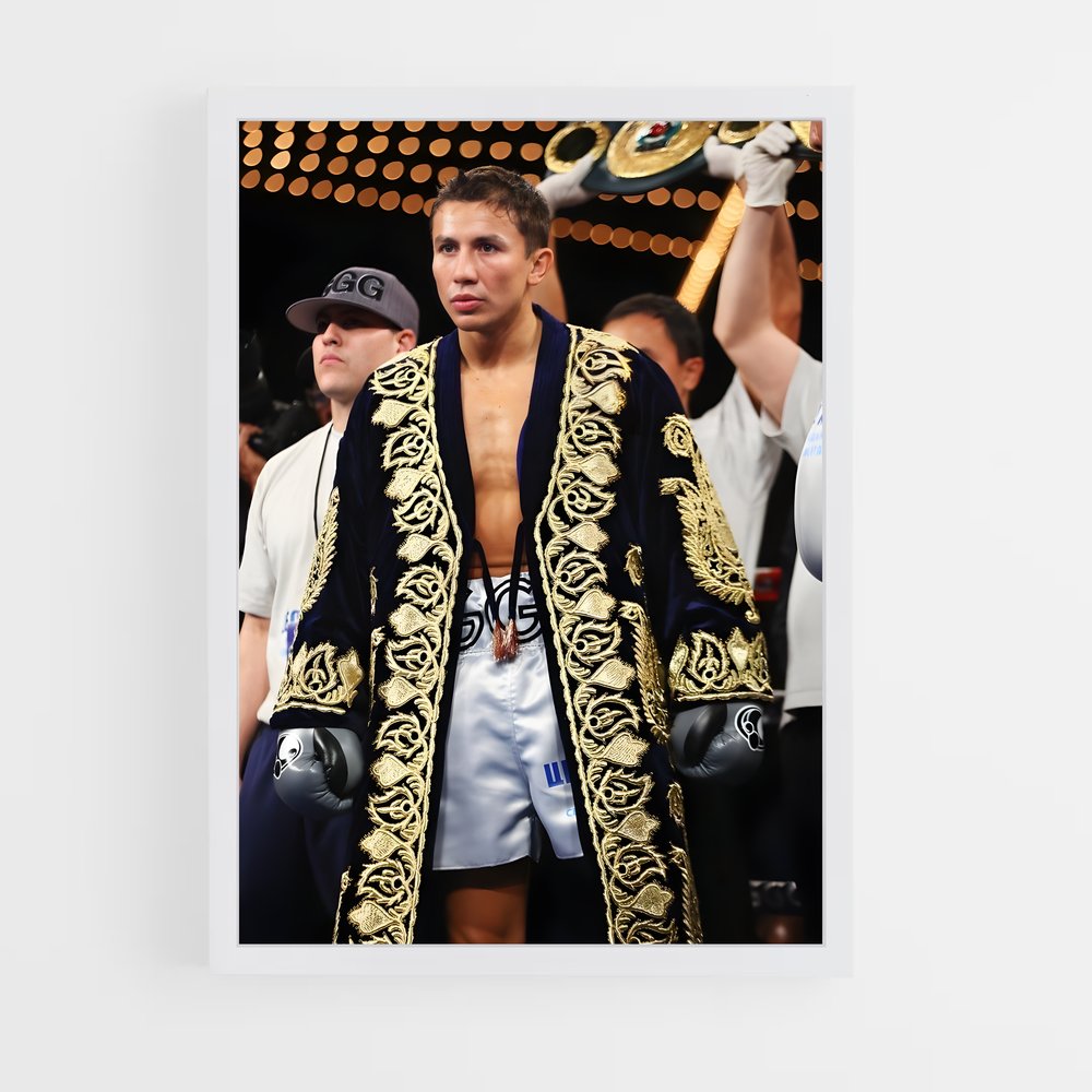 ap-gennady golovkin-5 cadre Blanc
