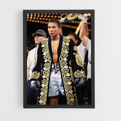 ap-gennady golovkin-5 cadre Noir